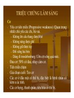 Bài giảng viêm bì cơ part 2 pps