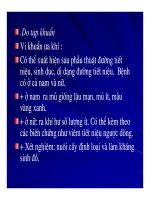 Bài giảng bệnh lậu part 7 pdf
