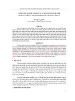 Báo cáo nghiên cứu khoa học: 