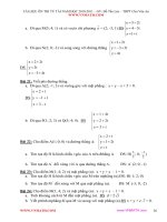 ôn thi tốt nghiệp môn toán 2011 theo từng câu trúc đề phần 3 potx