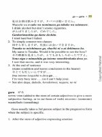 a handbook of japanese grammar phần 3 pptx