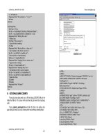 thiết kế và lập trình web bằng ngôn ngữ ASP phần 9 pdf