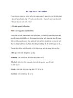 Giáo trình hệ điều hành - Bài 3 ppsx