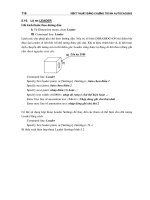 giáo trình học Autocad 2002 tiếng việt phần 7 docx