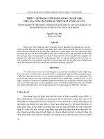 Báo cáo khoa học: 