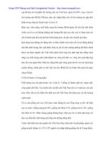 Marketing Mix nhằm mở rộng thị trường chè tại Cty chè Kim Anh - 4 pptx