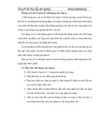 Giáo trình hướng dẫn cách quản lý marketing chặt chẽ và chính xác phần 2 ppt