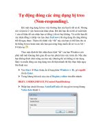 Thủ thuật Windows XP: Tự động đóng các ứng dụng bị treo doc