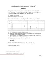 Đề thi toán đại học đề 1 và đề 2 docx