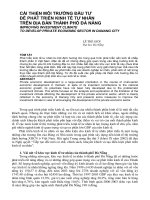 Báo cáo nghiên cứu khoa học: 