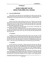 Thiết kế đường trên Landdesktop - Chương 2 ppt