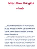 Nhận thức thế giới vi mô pdf