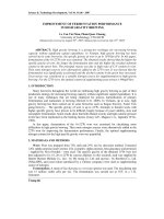 Báo cáo nghiên cứu khoa học: 