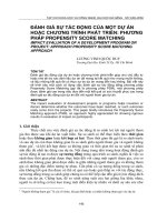 Báo cáo nghiên cứu khoa học: 