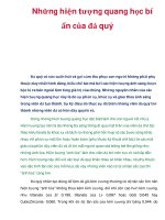 Những hiện tượng quang học bí ẩn của đá quý docx