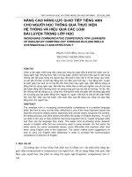 Báo cáo nghiên cứu khoa học: 