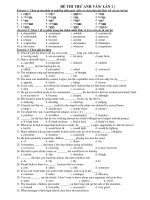 ĐỀ THI THỬ ANH VĂN( LẦN 1 ) pot