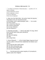 Đề kiểm tra HKI năm 2011 – T4 pdf