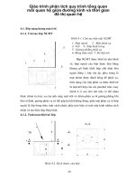 Giáo trình phân tích quy trình tổng quan mối quan hệ giữa đường kính và thời gian đồ thị quan hệ p1 ppt