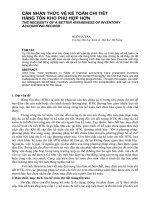 Báo cáo nghiên cứu khoa học: 