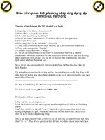 Giáo trình phân tích phương pháp ứng dụng lập trình tối ưu hệ thống p1 pot