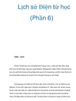 Lịch sử Điện từ học (Phần 6) potx