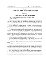 Kỹ thuật cao áp - Chương 11 ppsx