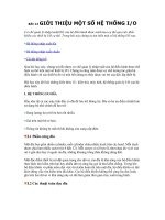 Giáo trình hệ điều hành - Bài 12 doc