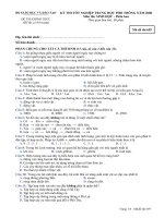 KỲ THI TỐT NGHIỆP TRUNG HỌC PHỔ THÔNG NĂM 2008 Môn thi: SINH HỌC, mã đề 659 pptx