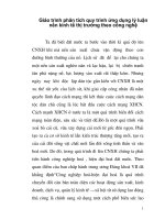 Giáo trình phân tích quy trình ứng dụng lý luận nền kinh tế thị trường theo công nghệ p1 potx