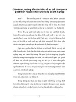 Giáo trình hướng dẫn tìm hiểu về xu thế đào tạo và phát triển nguồn nhân lực trong doanh nghiệp phần 1 ppt