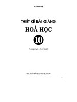 Thiết kế bài giảng hóa học 10 nâng cao tập 1 part 1 pot