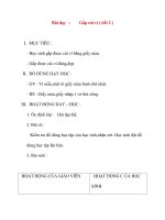 Giáo án lớp 1 môn Thủ Công: Bài dạy :Gấp cái ví ( tiết 2 ) pps