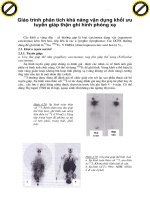 Giáo trình phân tích khả năng vận dụng khối ưu tuyến giáp thận ghi hình phóng xạ p1 ppsx