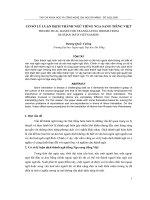 Báo cáo nghiên cứu khoa học: 