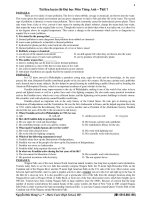 1 Tµi liÖu luyÖn thi §¹i häc M«n TiÕng Anh – Test 1 ppsx