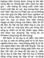 TƯ DUY PHƯƠNG ĐÔNG NHÌN DƯỚI ÁNH SÁNG HỌC THUYẾT EINSTEIN Tác giả: Nguyễn Huệ Chi Phần 10 doc