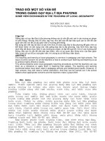 Báo cáo nghiên cứu khoa học: 