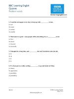 Đề thi toefl tiếng anh của trung tâm BBC - 17 potx