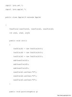 giáo trình Java By Example phần 7 docx