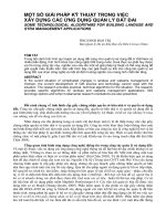 Báo cáo nghiên cứu khoa học: 