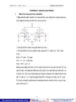 Điện tử cơ bản - Chương 6 potx