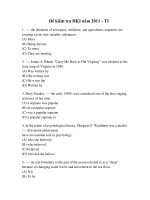 Đề kiểm tra HKI năm 2011 - T1 pps