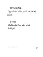 Hướng dẫn sử dụng solidwork 2004 - Phần 3 Xây dựng mô hình lắp ráp (ASSEMBLY) - Chương 10 pdf