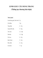 LINH GIÁC CÂU ĐẰNG THANG (Thông tục thương hàn luận) pptx