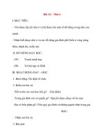 Giáo án lớp 1 môn Tự Nhiên Xã Hội: Bài 12 : Nhà ở pps