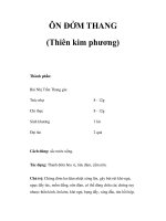 ÔN ĐỞM THANG (Thiên kim phương) doc