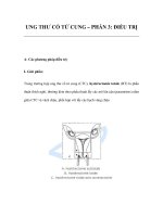 UNG THƯ CỔ TỬ CUNG – PHẦN 3 pps