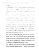 Phân tích cơ hội vận chuyển hàng khô bằng đường thủy nội địa tại Cty Bắc NOSCO - 1 doc