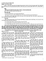 Đề cương môn lý luận chung về pháp luật